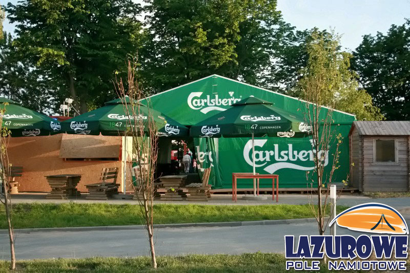 najwiksze pole namiotowe campingowe nad morzem noclegi namioty campingi nad morzem LAZUROWE Polska Batyk
